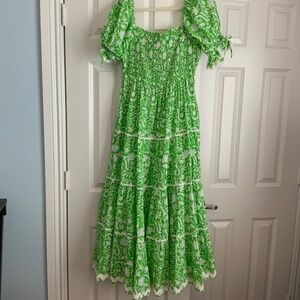 Pink City Prints Maxi Dress